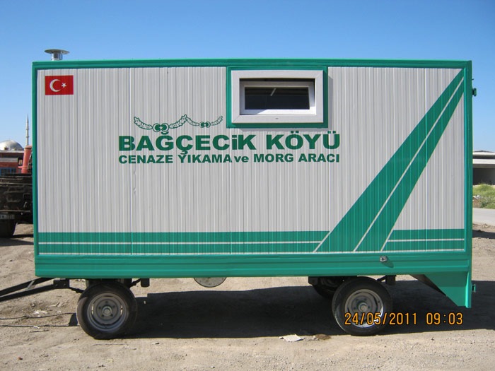 Römork Cenaze Morg Aracı